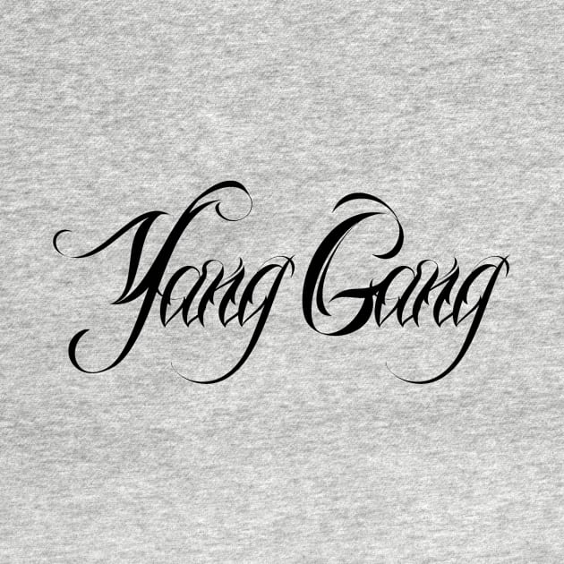 Yang Gang 2020 Presidential election by kdubdesigns